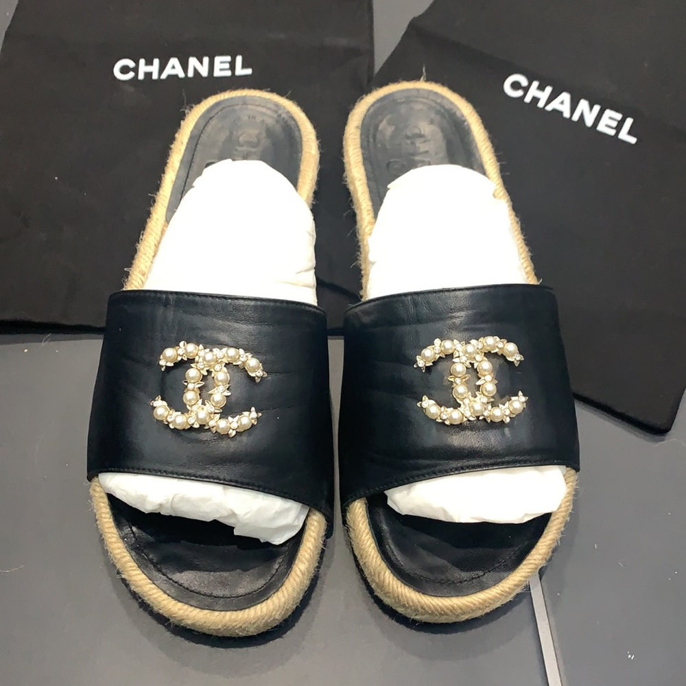 COPY - Chanel Mules BLACK - size 38